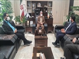 دیدارفرماندار پردیس با رئیس حوزه هنری استان تهران  