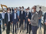 بازدید معاون هماهنگی و نظارت فرهنگی و اجتماعی معاون اول رئیس جمهور از پروژه های این حوزه در شهرستان پردیس 