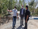 بازدید معاون عمرانی فرماندار پردیس از پروژه های در لیست افتتاح شهرستان به مناسبت هفته دولت 
