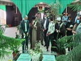 به مناسبت هفته دفاع مقدس انجام گرفت: عطرافشانی و گلباران مزار مطهر شهدای شهرستان پردیس 