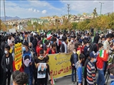 تجمع بزرگ شهروندان پردیس در روز 13 آبان
