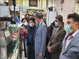  بازدید فرماندار پردیس از مراکز عرضه کالاهای تنظیم بازاری 