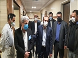  بازدید فرماندار پردیس از بیمارستان الغدیر بومهن در اولین ساعات کاری 