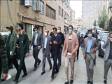  بازدید فرماندار پردیس از شهرک طلاییه 