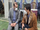  استقرار میز خدمت شهرستان پردیس در مصلای نماز جمعه 