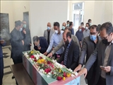 فرمانداری پردیس میزبان یک شهید گمنام 