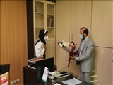 تجلیل از بانوی المپیکی تکواندو ناشنوایان شهرستان پردیس 