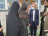 استقرار ششمین میز خدمت مسئولان ادارات شهرستان پردیس در نماز جمعه 