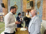 هفتمین میز خدمت شهرستان در مصلی نماز جمعه برگزار شد 