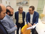 بازدید فرماندار پردیس از کارخانه مروارید آرد دماوند 