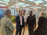 حضور بخشدار جاجرود در نمایشگاه نما نام