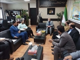 نشست فرماندار پردیس، ادارات و سازمان‌های شهرستان پردیس با سرپرست شرکت عمران 