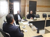 دیدار فرماندار پردیس با رئیس اداره آموزش و پرورش شهرستان