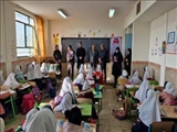 بازدید مدیر حوزه فرماندار از مدارس شهید رجایی، مسلم و سادات در شهر بومهن