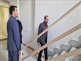 بازدید معاون سیاسی فرماندار پردیس از محل های پیشنهادی ایجاد گرمخانه در شهر بومهن