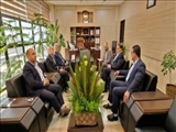 دیدار فرماندار شهرستان پردیس با شهرداران شهرستان