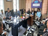 اولین نشست  سرپرست بخشداری مرکزی با دهیاران و اعضای شورای اسلامی روستاهای بخش پردیس
