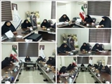 جلسه کارگروه مادر و کودک بخش بومهن