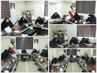 جلسه کارگروه مادر و کودک بخش بومهن
