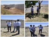 بازدید میدانی از پروژه در حال اجرای خط انتقال آب شرب روستای کرشت