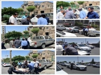 برپایی ایستگاه صلواتی در مقابل بخشداری پردیس به مناسبت سالگرد ارتحال امام خمینی (ره)