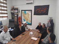 دیدار بخشدار مرکزی پردیس با رئیس جدید اداره جهاد کشاورزی شهرستان