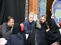 برگزاری میز خدمت مسئولان شهرستان پردیس در نماز جمعه
