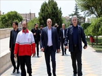 بازدید فرماندار پردیس از ساختمان آموزشی هلال احمر شهرستان
