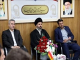 اولین برنامه هفته دولت در شهرستان پردیس دیدار فرماندار و مجموعه مدیران ادارات و نهادهای با امام جمعه شهرستان بود.