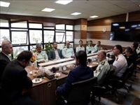 دیدار اعضای شورای تامین شهرستان پردیس با فرماندار