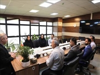 دیدار بخشدار و دهیاران بخش مرکزی پردیس با فرماندار به مناسبت هفته دولت