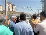 بازدید معاون فرماندار پردیس از مسکن مهر به منظور بررسی مشکلات مردم