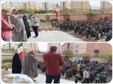 نواخته شدن زنگ مدرسه با حضور ریاست اداره فرهنگ و ارشاد اسلامی شهرستان پردیس