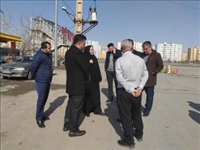 بازدید میدانی از ورودی روستای کرشت جهت بررسی طرح اصلاح هندسی و روشنایی