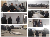 بازدید بخشدار مرکزی پردیس از مدارس روستایی باغکمش و کرشت با رویکرد عدالت آموزشی