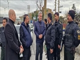 حضور میدانی فرماندار پردیس در کنار حافظان نظم و امنیت شهر