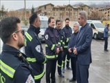 بازدید فرماندار پردیس از مقر فرماندهی اورژانس ناحیه شمالشرق استان تهران