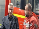 بازدید شبانه فرماندار از ایستگاه آتش نشانی