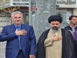 آیین اهتزاز پرچم متبرک آستان رضوی در اولین روز از دهه کرامت در شهرستان پردیس