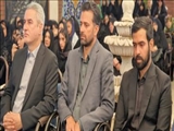 حضور فرماندار پردیس در اربعین شهدای جنگ رمضان