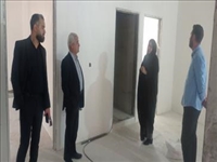 بازدید معاون عمرانی فرمانداری پردیس از پروژه کتابخانه عمومی بومهن