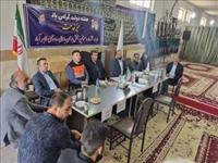 برگزاری میز خدمت مسئولان بخش بومهن در روستاهای طاهرآباد و گلخندان
