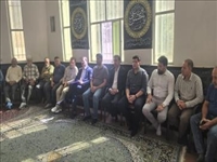 برگزاری میز خدمت مسئولان دستگاه‌های اجرایی در روستای سنجریان