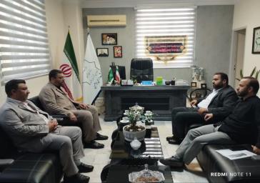 برگزاری نشست با رییس ستاد اجرایی فرمان امام خمینی (ره) شهرستان پردیس