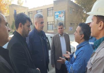 بازدید سرزده فرماندار و دادستان شهرستان پردیس از کارخانه سیمان شمال