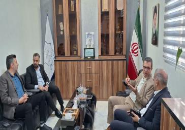 جلسه هماهنگی بخشدار بومهن با ادارات راه و شهرسازی، اوقاف و راهداری و حمل‌ونقل جاده‌ای