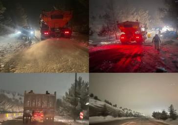 آمادگی کامل دهیاری‌ها و باز بودن معابر روستایی بخش جاجرود