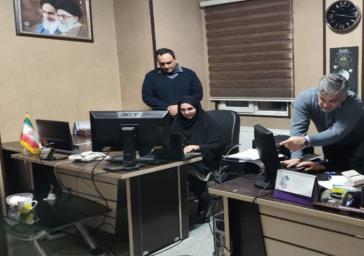 بازدید بخشدار مرکزی پردیس از روند ثبت‌نام داوطلبان شوراهای اسلامی روستاها