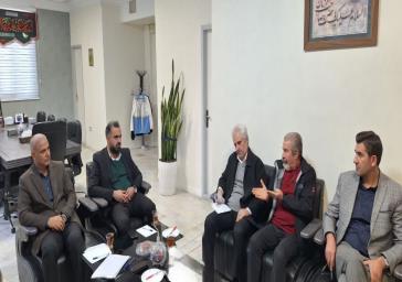 جلسه هم‌اندیشی بررسی مسائل صنعتگران و موضوعات اسناد و ساخت‌وساز بخش بومهن